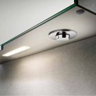 Modern behållarspegel med 2 dörrar i silvermålad aluminium - Alfio Viadurini