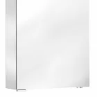 Modern förvaringsspegel med kristallhyllor och LED-ljus - Bramo Viadurini