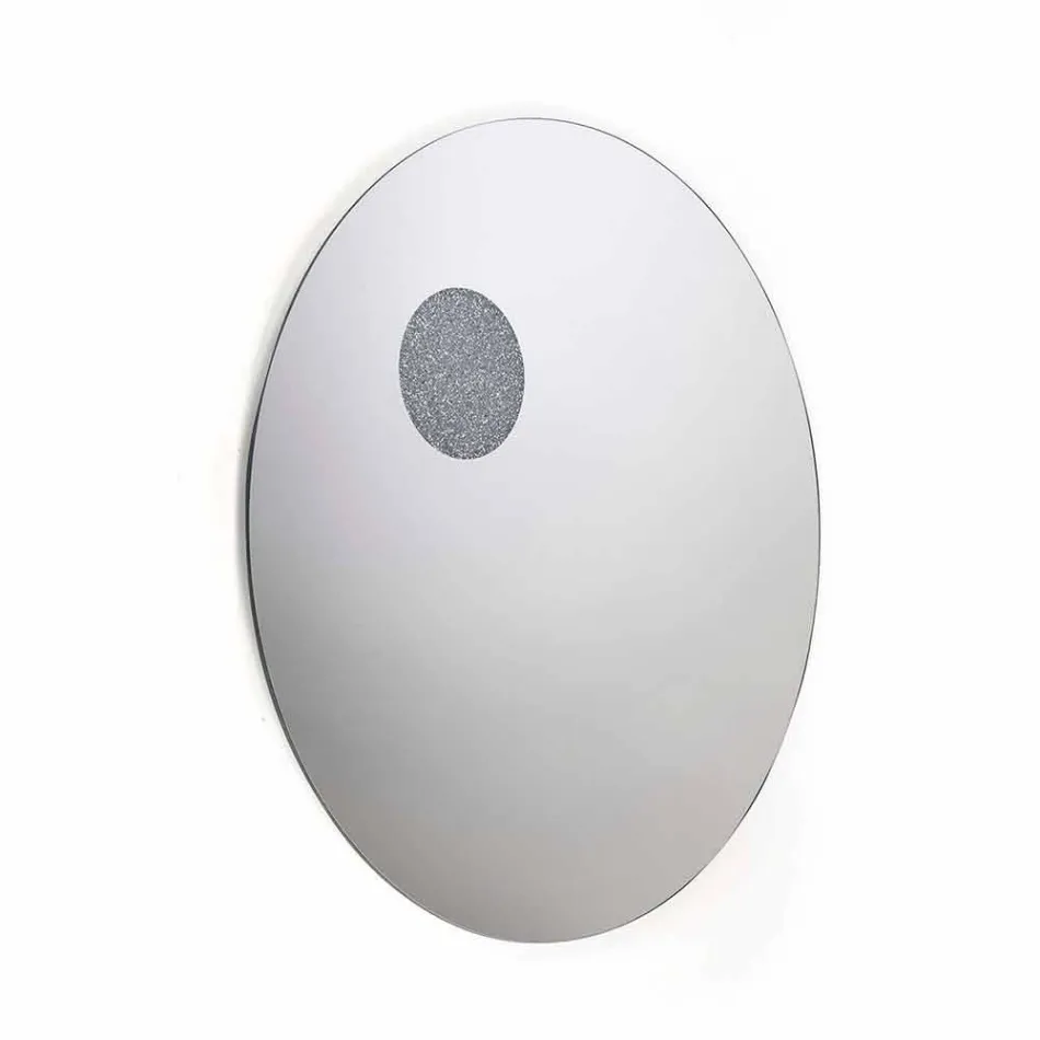 Mirror modern design väggen 100% Made in Italy Amos Viadurini