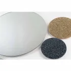 Spegel rund utformning vägg modeno gjort i Italien ADDO Viadurini