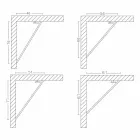 Väggspegel med öppningsdörr och klädkrokar tillverkad i Italien - Boro Viadurini