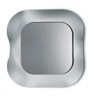 Väggspegel med ram i smält glas tillverkad i Italien - Adored Viadurini