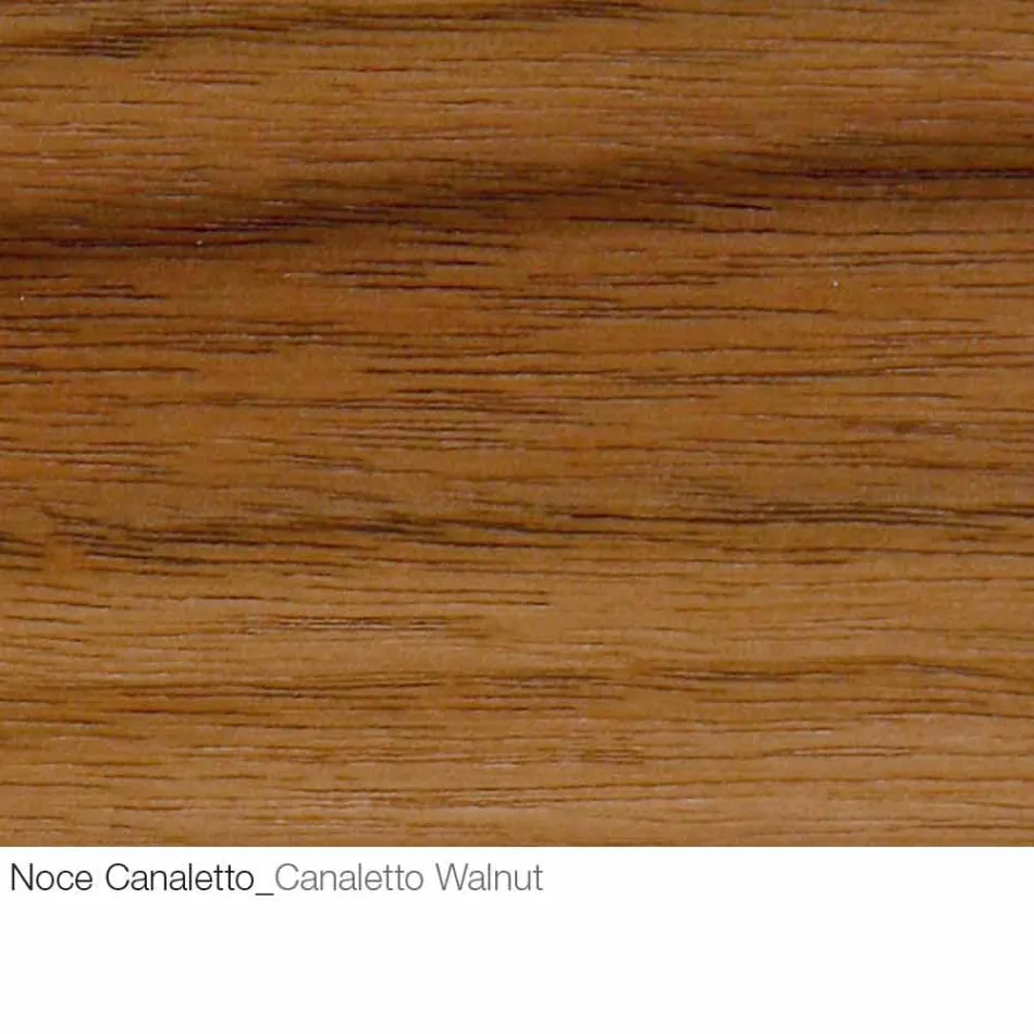 Väggspegel med trä eller keramikinsats Tillverkad i Italien - Montecarlo Viadurini