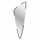 Lång dekorativ väggspegel i 4 färger - Spino Viadurini