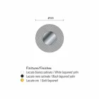 designer spegel med MDF stöd Malva Viadurini