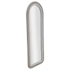 Sammetsklädd MDF väggspegel med välvd topp - Jessica Viadurini