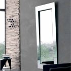 Rektangulär väggspegel med lutande ram tillverkad i Italien - Salamina Viadurini