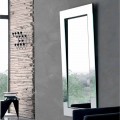 Rektangulär väggspegel med lutande ram tillverkad i Italien - Salamina
