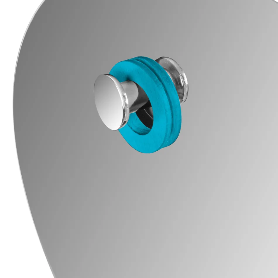 Rund väggspegel Fasad enkel design tillverkad i Italien - Odile Viadurini