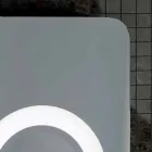 Sminkspegel modern design, LED-belysning, Maren Viadurini