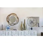Tricolor Iron Modern Wall Wall Mirror Made in Italy - Gertrude Viadurini