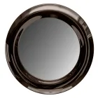 Böjd glasspegel med bakgrundsbelysta LED-lampor - Excelsior Viadurini