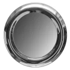 Böjd glasspegel med bakgrundsbelysta LED-lampor - Excelsior Viadurini