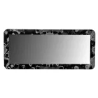 Böjd glasspegel med flytande effekt och bakgrundsbelysning - Excelsior Viadurini