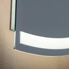 Bakgrundsbelyst spegel med kontinuerlig LED-rand - Excelsior Viadurini