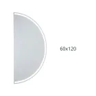 Bakgrundsbelyst spegel med kontinuerlig LED-rand - Excelsior Viadurini