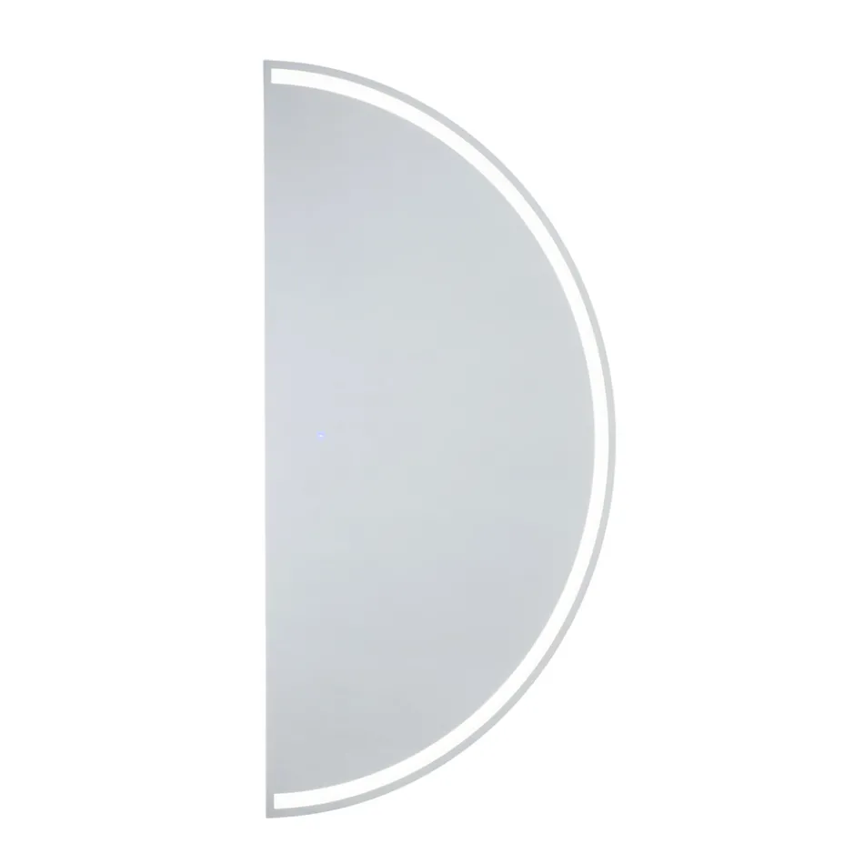 Bakgrundsbelyst spegel med kontinuerlig LED-rand - Excelsior Viadurini