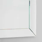 Mirror bundna kanten modern mark, H120 x L120CM, Daedalus Viadurini