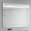 Mirror bundna kanten modern mark, H120 x L120CM, Daedalus