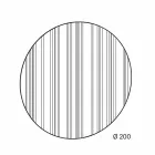 Rund väggspegel Ø200 Tillverkad i Italien Design - Koriander Viadurini