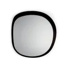 Formad spegel tillverkad av två överlappande glaspaneler tillverkad i Italien - Alida Viadurini