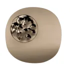 Formad spegel med vågig glasinsats Tillverkad i Italien - Adalberta Viadurini