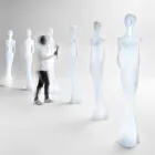 Luminous Statue Floor Design med Led Light för inomhus - Penelope av Myyour Viadurini