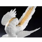 Papegojformad keramikfigur handgjord i Italien - Pagallo Viadurini