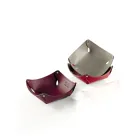 Tomma fickor i läder eller regenererat läder - Lermodell Viadurini