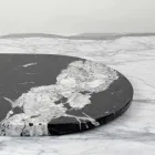 Skärbräda och köksutrustning i marmor, trä och stål Lyxig design - Icaro Viadurini