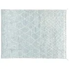 Handgjord ullmatta med lång lugg Handknuten i Türkiye - Benedetta Viadurini