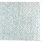 Handgjord ullmatta med lång lugg Handknuten i Türkiye - Benedetta Viadurini