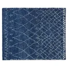 Handgjord ullmatta med lång lugg Handknuten i Türkiye - Benedetta Viadurini