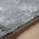 Gränsad matta i bomull och färgad viskos för vardagsrum - Planetarium Viadurini