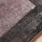 Gränsad matta i bomull och färgad viskos för vardagsrum - Planetarium Viadurini