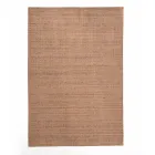 Vardagsrumsmatta producerad på manuell vävstol i viskos, ull och bomull - Cristel Viadurini