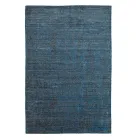 Vardagsrumsmatta producerad på manuell vävstol i viskos, ull och bomull - Cristel Viadurini