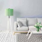 Design rektangulär vardagsrumsmatta i PVC och polyester - Coria Viadurini