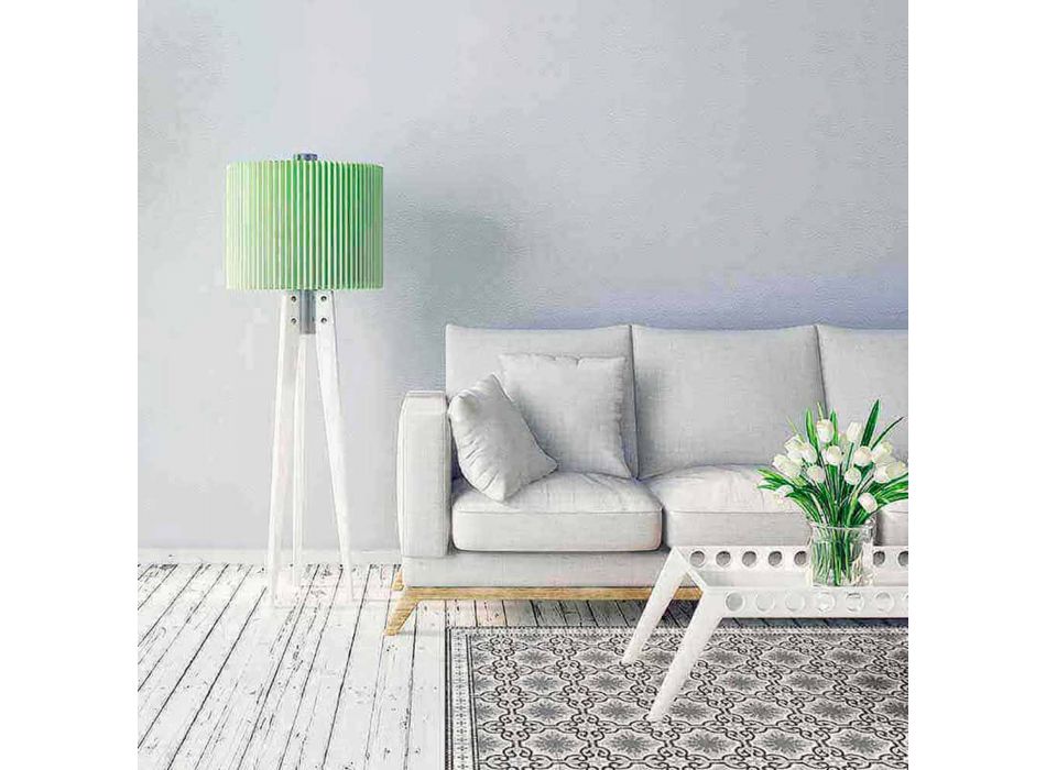 Design rektangulär vardagsrumsmatta i PVC och polyester - Coria Viadurini