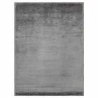 Färgad och modern designmatta i siden och bomull 2 mått - Zefiro Viadurini