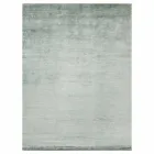 Färgad och modern designmatta i siden och bomull 2 mått - Zefiro Viadurini