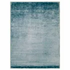 Färgad och modern designmatta i siden och bomull 2 mått - Zefiro Viadurini