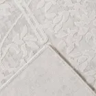 Designtäcke med beige design i polyester och viskos - Occitania Viadurini