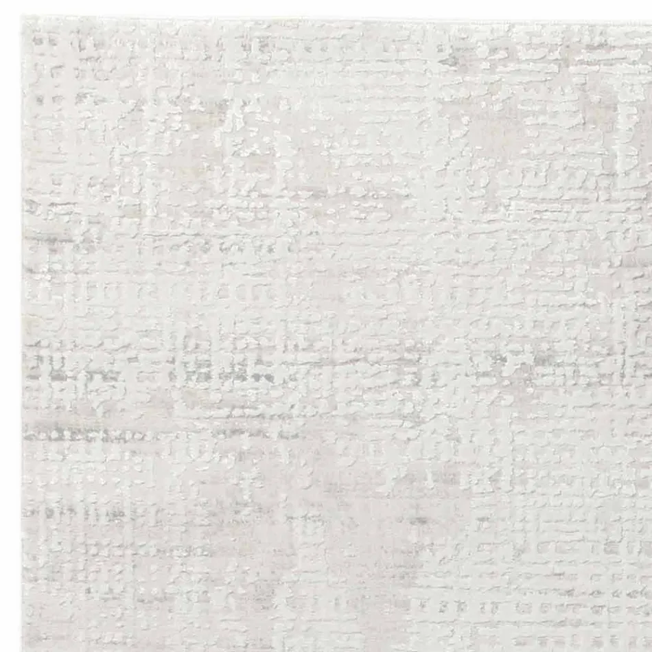 Designtäcke med beige design i polyester och viskos - Occitania Viadurini