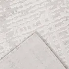 Designtäcke med beige design i polyester och viskos - Occitania Viadurini