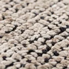 Handgjord matta vävd i Indien Högkvalitativ ull och bambusilke - Anella Viadurini