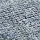 Handgjord matta vävd i Indien Högkvalitativ ull och bambusilke - Anella Viadurini