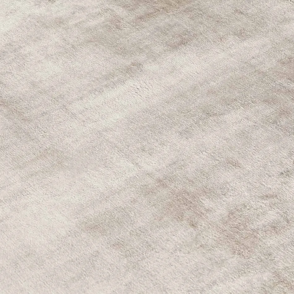 Handgjord vardagsrumsmatta i högkvalitativ viskos vävd i Indien - motorhuv Viadurini