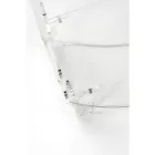 Lågt bord Sängbord i transparent plexiglas tillverkat i Italien - Alamain Viadurini