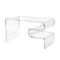 Dennis transparent plexiglas soffbord tillverkat i Italien